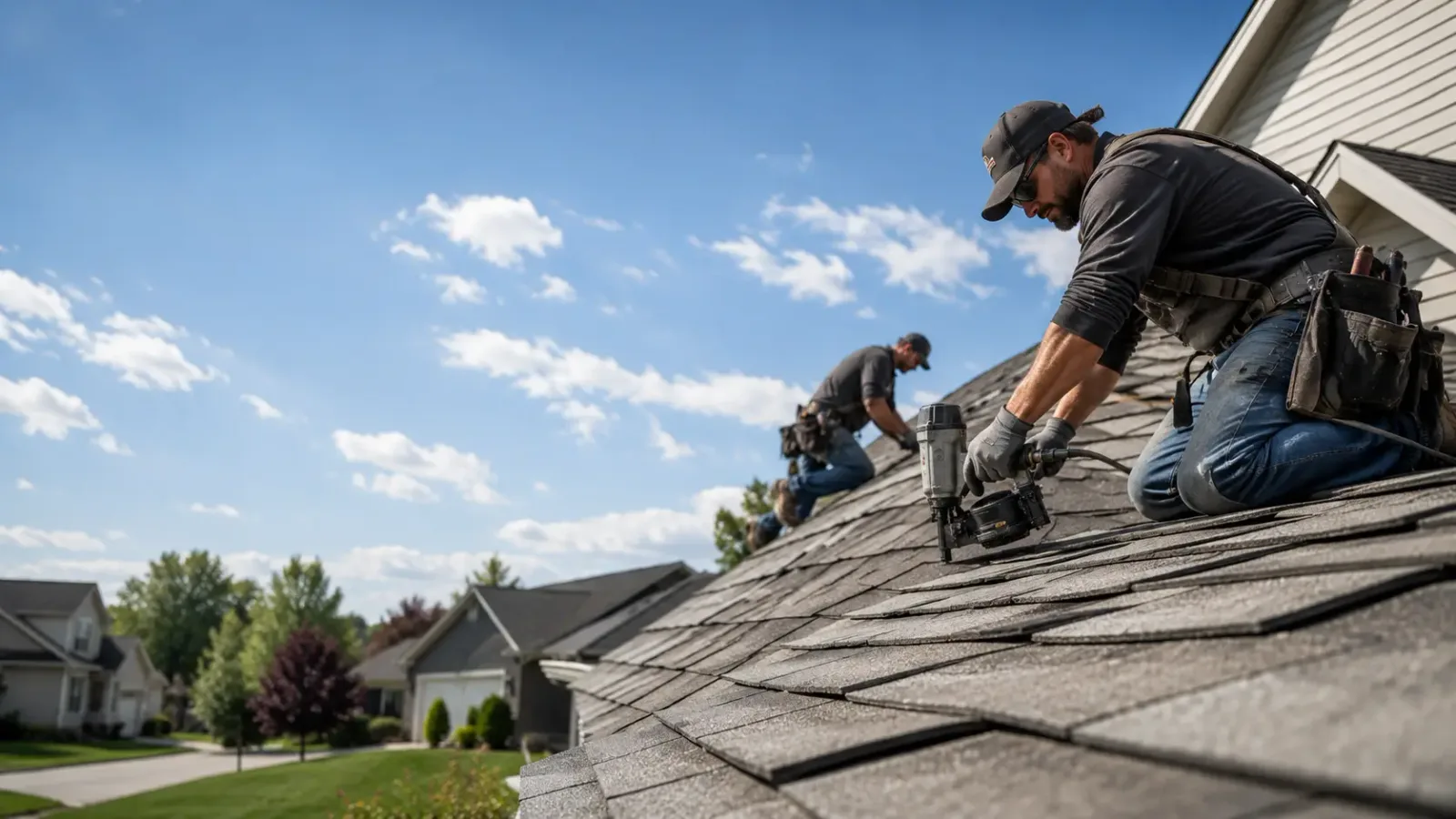 Storm Damage Roof Repair in Bogue, KS near me